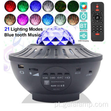 Projetor de luz nebulosa LED Galaxy Night Light